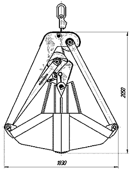 Грейфер ГК5-С3-1к-В-1